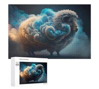 Rompecabezas para Adultos1000 PCS Cloudy Sheep in Space Rompecabezas para Adultos Juego De Ingenio Regalo De Cumpleaños para Cumpleaños, Navidad 1000 PCS