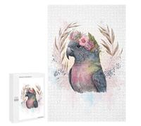 Rompecabezas para Adultos1000 PCS Floral Pious Bird Painting Rompecabezas para Adultos Juegos Familiares Decoración del Hogar Cumpleaños 1000 PCS