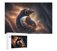 Rompecabezas para Adultos1000 PCS Galactic Feathered Wonder Rompecabezas para Adolescentes Juego De Ingenio Arte De Pared Cumpleaños 1000 PCS