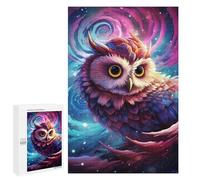 Rompecabezas para Adultos1000 PCS Magical Cosmic Owl Rompecabezas De Juguete para Decoración De Pared Difícil Oferta Difícil como Regalo para Toda La Familia 1000 PCS