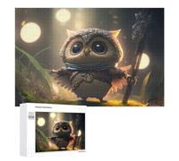 Rompecabezas para Adultos1000 PCS Magical Owl Guardian in Forest Rompecabezas De Juguete para Decoración De Pared Difícil Oferta Difícil como Regalo para Toda La Familia 1000 PCS