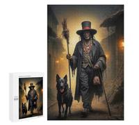 Rompecabezas para Adultos1000 PCS Mystical Papa Legba Spirit Rompecabezas para Adultos Juegos Familiares Mejora La Memoria Cumpleaños Y Navidad 1000 PCS
