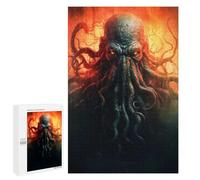 Rompecabezas para Adultos1000 PCS Nightmare Tide Rompecabezas para Adultos Juguete Decoración De Pared Desafío Difícil Cumpleaños Y Navidad 1000 PCS