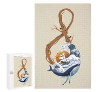 Rompecabezas para Adultos1000 PCS Ocean Symphony Treble Clef Cream Rompecabezas para Adultos Juegos Divertidos Decoración De Pared Oferta como Regalos para Toda La Familia 1000 PCS