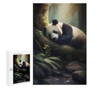 Rompecabezas para Adultos1000 PCS Panda Forest Rompecabezas para Adultos Juegos Relajantes Que Mejoran La Memoria Toda La Familia 1000 PCS