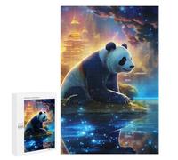 Rompecabezas para Adultos1000 PCS Panda in Enchanted Forest -3 Rompecabezas De Juguete para Decoración De Pared Difícil Oferta Difícil como Regalo para Toda La Familia 1000 PCS
