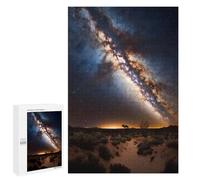 Rompecabezas para Adultos1000 PCS The Milky Way Galaxy Core Rompecabezas para Adultos Juguete Decoración De Pared Regalos para Mujeres Ayuda A Ejercitar El Cerebro 1000 PCS