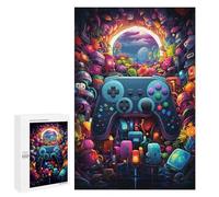 Rompecabezas para Adultos1000 PCS Video Game Paradise -3 Rompecabezas De Juguete para Decoración De Pared Difícil Oferta Difícil como Regalo para Toda La Familia 1000 PCS