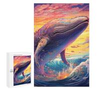Rompecabezas para Adultos1000 PCS Whale Dreamscape-3 Rompecabezas para Adultos Juegos Divertidos Regalo De Cumpleaños Regalos De Cumpleaños 1000 PCS
