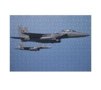Rompecabezas para Adultos1000pcs(38x26cm) F15 Military Fighter Jet Rompecabezas para Adultos Juego De Ingenio para La Diversión Familiar Regalos para Reducir El Estrés 1000pcs(38x26cm)