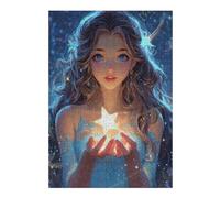 Rompecabezas para Adultos1000pcs(38x26cm) Magical Star Holding Fantasy Artwork Rompecabezas para Adolescentes Juegos Relajantes Regalos para Mujeres Regalos De Cumpleaños Únicos 1000pcs(38x26cm)