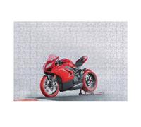 Rompecabezas para Adultos1000pcs(38x26cm) Red Sportbike on Track Rompecabezas para Adultos Juego De Ingenio para La Diversión Familiar Regalos para Reducir El Estrés 1000pcs(38x26cm)