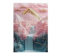 Rompecabezas para Adultos1000pcs(38x26cm) S Fantasy Pink Mountain Landscape -1 Rompecabezas para Adolescentes Juegos Relajantes Regalos para Mujeres Regalos De Cumpleaños Únicos 1000pcs(38x26cm) S
