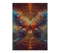 Rompecabezas para Adultos1000pcs(52x38cm) Cosmic Butterfly Decorative Painting Rompecabezas para Adultos Juego De Ingenio para La Diversión Familiar Regalos para Reducir El Estrés 1000pcs(52x38cm)