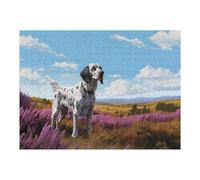 Rompecabezas para Adultos1000pcs(52x38cm) English Setter Rompecabezas para Adultos Juegos Divertidos Pero Divertidos Y Humorísticos Actividades Divertidas En Casa 1000pcs(52x38cm)