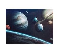 Rompecabezas para Adultos1000pcs(52x38cm) Exploring The Solar System Rompecabezas para Adultos Juegos Relajantes Vacaciones En Casa Matar El Tiempo para Cumpleaños, Navidad 1000pcs(52x38cm)