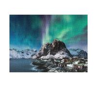 Rompecabezas para Adultos1000pcs(52x38cm) Norway Lofoten Islands Rompecabezas para Adultos Juego De Ingenio para La Diversión Familiar Regalos para Reducir El Estrés 1000pcs(52x38cm)