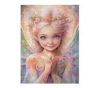 Rompecabezas para Adultos1000pcs(52x38cm) The Fairy Faith Rompecabezas para Adultos Juegos Relajantes Vacaciones En Casa Matar El Tiempo para Cumpleaños, Navidad 1000pcs(52x38cm)