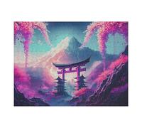 Rompecabezas para Adultos1000pcs(52x38cm) Torii Gate to Mountains Rompecabezas Juegos Relajantes Decoración Perfecta Cumpleaños Y Navidad 1000pcs(52x38cm)