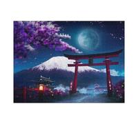 Rompecabezas para Adultos1000pcs(52x38cm) Torii Gate to MT Fuji Rompecabezas para Adultos Juego De Ingenio para La Diversión Familiar Regalos para Reducir El Estrés 1000pcs(52x38cm)
