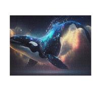Rompecabezas para Adultos1000pcs(52x38cm) Whale in Space Rompecabezas Juegos Relajantes Decoración Perfecta Cumpleaños Y Navidad 1000pcs(52x38cm)