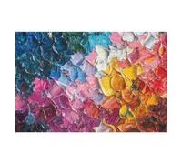 Rompecabezas para Adultos1000pcs(75x50cm) Abstract Oil Painting Rompecabezas para Adultos Juego De Ingenio para La Diversión Familiar Regalos para Reducir El Estrés 1000pcs(75x50cm)