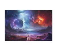 Rompecabezas para Adultos1000pcs(75x50cm) Human on Alien Planet Rompecabezas para Adultos Juegos Relajantes Vacaciones En Casa Matar El Tiempo para Cumpleaños, Navidad 1000pcs(75x50cm)