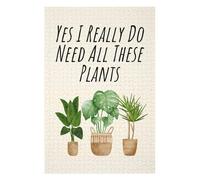 Rompecabezas para Adultos1000pcs(75x50cm) Plant Lover Quote Rompecabezas para Adultos Juegos Divertidos Pero Divertidos Y Humorísticos Actividades Divertidas En Casa 1000pcs(75x50cm)