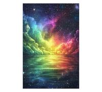 Rompecabezas para Adultos1000pcs(75x50cm) Rainbow Sky Reflections-1 Rompecabezas para Adultos Juegos Divertidos Carrera De Velocidad Manual Juego Desafiante Regalos 1000pcs(75x50cm)