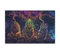 Rompecabezas para Adultos1000pcs(75x50cm) Tiger Spirit Guides Amazon Rompecabezas para Adultos Juegos Relajantes Vacaciones En Casa Matar El Tiempo para Cumpleaños, Navidad 1000pcs(75x50cm)