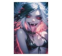 Rompecabezas para Adultos1000pcs(75x50cm) Vampire Girl Rompecabezas para Adultos Juguetes Antiestrés Carrera De Velocidad De Manos Ayuda A Ejercitar El Cerebro 1000pcs(75x50cm)