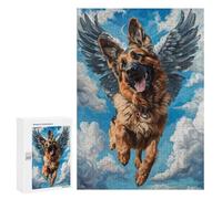 Rompecabezas para Adultos300 PCS Angel Dog in Sky Rompecabezas para Adultos para La Diversión Familiar. Juguetes Educativos Y Desafiantes para Completar.