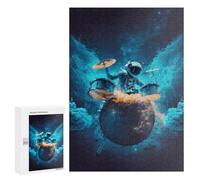 Rompecabezas para Adultos300 PCS Astronaut Drummer in Space -1 Rompecabezas De Juguete para Decoración De Pared Difícil Oferta Difícil como Regalo para Toda La Familia 300 PCS