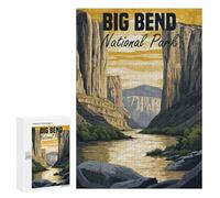 Rompecabezas para Adultos300 PCS Big Bend National Park Rompecabezas para Adultos Juegos Divertidos Decoración De Pared Oferta como Regalos para Toda La Familia 300 PCS