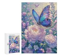Rompecabezas para Adultos300 PCS Butterfly Garden Fantasy-3 Rompecabezas para Adolescentes para Diversión Familiar Desafío Educativo Regalos Y Cumpleaños Únicos 300 PCS