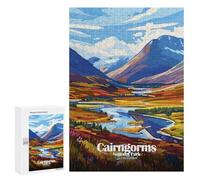 Rompecabezas para Adultos300 PCS Cairngorms National Park, Scotland Rompecabezas para Adultos Juegos Divertidos Decoración De Pared Oferta como Regalos para Toda La Familia 300 PCS