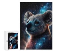 Rompecabezas para Adultos300 PCS Cosmic Koala Art Print-3 Rompecabezas para Adultos Juego De Ingenio Análisis Y Lógica Regalos para Reducir El Estrés 300 PCS