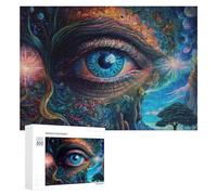 Rompecabezas para Adultos300 PCS Dreamscape Eye of The Universe Rompecabezas para Adultos Juego De Ingenio Regalo De Cumpleaños para Cumpleaños, Navidad 300 PCS