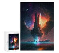 Rompecabezas para Adultos300 PCS Galactic Gateway -1 Rompecabezas para Adultos Juguete Decoración De Pared Desafío Difícil Cumpleaños Y Navidad 300 PCS