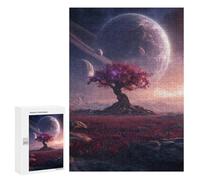 Rompecabezas para Adultos300 PCS Galactic Tree of Life -1 Rompecabezas para Adultos Juego De Ingenio Análisis Y Lógica Regalos para Reducir El Estrés 300 PCS