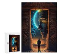 Rompecabezas para Adultos300 PCS Gate to The Cosmos Rompecabezas para Adultos Juego De Ingenio Regalo De Cumpleaños para Cumpleaños, Navidad 300 PCS