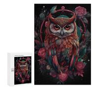 Rompecabezas para Adultos300 PCS Owl Dreamcatcher Rompecabezas para Adultos Juguete Decoración De Pared Desafío Difícil Cumpleaños Y Navidad 300 PCS