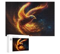 Rompecabezas para Adultos300 PCS Phoenix Rising A Fiery Symbol of Renewal Rompecabezas De Juguete para Decoración De Pared Difícil Oferta Difícil como Regalo para Toda La Familia 300 PCS