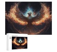 Rompecabezas para Adultos300 PCS Phoenix Rising Symbol of Renewal Rompecabezas De Juguete para Decoración De Pared Difícil Oferta Difícil como Regalo para Toda La Familia 300 PCS