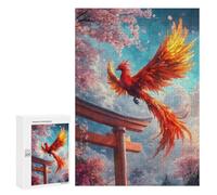 Rompecabezas para Adultos300 PCS Phoenixs Torii Gate Rompecabezas para Adultos Juguete Decoración De Pared Desafío Difícil Cumpleaños Y Navidad 300 PCS