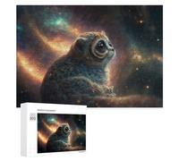 Rompecabezas para Adultos300 PCS Space Pup A Cosmic Canine's Journey Rompecabezas para Adolescentes Juego De Ingenio Arte De Pared Cumpleaños 300 PCS