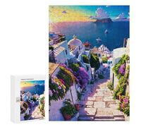 Rompecabezas para Adultos300 PCS Sunset Steps to Paradise Rompecabezas para Adultos Juegos Divertidos Regalo De Cumpleaños Regalos De Cumpleaños 300 PCS