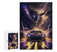 Rompecabezas para Adultos300 PCS Venom Car Speed & Power Rompecabezas para Adolescentes Juegos Relajantes para La Diversión Familiar Actividades Divertidas En Casa 300 PCS