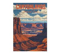 Rompecabezas para Adultos38x26cm/1000pcs Canyonlands National Park Rompecabezas para Adultos Juguetes DIY Regalo De Cumpleaños Cumpleaños Y Navidad 38x26cm/1000pcs