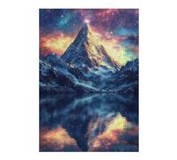 Rompecabezas para Adultos38x26cm/1000pcsS Galactic Mountain Reflections -1 Rompecabezas para Adultos Juguete Decoración De Pared Corte De Precisión Actividades Divertidas En Casa 38x26cm/1000pcsS
